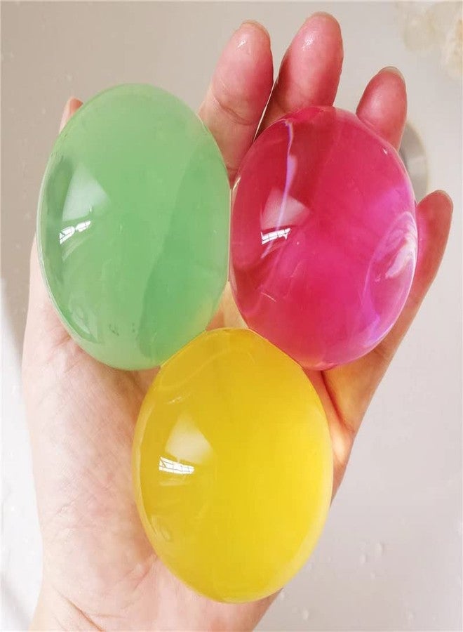 SSKR 100 Pcs Jumbo Monster Crystal Jelly Beads Water Jelly Balls Rubber Beads Growing Orbezz | Jumbo Size, Multi - Image 3